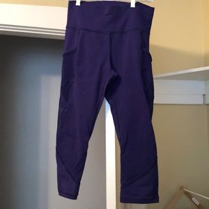 Lululemon Fast as Light Crop Size 8